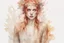 Placeholder: English cotta, watercolor, white background, vibrancy of watercolor wash, highly detailed, with sharp focus and smooth transitions. Carne Griffiths, Wadim Kashim, Carl Larsson, Pascal Blanche, golden ratio, masterpiece, trend on CGSociety and Artstation, bottomless, impressive, something that does not even exist, textures, iridescent scales and luminescent, impressive beauty, pure perfection, divine presence, unforgettable beauty, impressive, impressive, volumetric light, auras, rays, reflection
