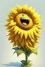 Placeholder: cheery sunflower avatar full body