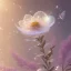 Placeholder: one big crystal subtle flower in a galactic ambiance with a beautiful fairy, transparent petals, delicate colors, in the foreground, full of details, smooth，soft light atmosphere, light effect，vaporwave colorful, concept art, smooth, extremely sharp detail, finely tuned detail, ultra high definition, 8 k, unreal engine 5, ultra sharp focus