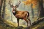 Placeholder: grendelin 8k realistic anime e drawing style, close picture, Deer them, intricate details, highly detailed, high details, detailed portrait, masterpiece,ultra detailed, ultra quality