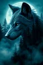 Placeholder: double exposure stunning wolf-woman mutant portait, forest, moon, smoke, ultra-high detailed, deep dark colors, dark fantasy, intricate detail, cinematic, masterpiece, sharp focus, dark ethereal fantasy, hyperdetailed, atmospheric , dark surreal fantasy