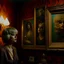 Placeholder: Odd movie shot, odd, hot, ultra realistic, dine, vivid smirtulod, ultra realistic odd women, organs, tetcaz, sinister paintings on the walls, hypermaximalist figures, light, 1970's odd movie, sinister, Minicavio Quollati style, photography by Marlost Endgulp, ornate, 4k, photorealism