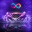 Placeholder: infinity symbol ∞ with vibrant powerful crab jumping out of the water, striking, neon, chiaroscuro, dramatic, captivating, powerful, fantasy, beautiful, octane render, 16k post-production, artstation: award-winning: atmospheric: commanding: fantastical: clarity: ultra quality: striking: brilliance: stunning colors: amazing depth; lens: f/11, 35mm