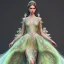 Placeholder: stunning couture gown designed by Marchesa inspired by fairies, realistic epic elegant fantasy colors, detailed, high quality, intricate, fantasyland background,