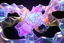 Placeholder: give a blender 5.2 lst code to create A hypnotic loop of colored translucent 3D structures evolving and morphing, fluid geometry shifting between organic and geometric forms, iridescent glass material with internal glow,instances must have random translucent matrial smooth camera orbit, dark gradient background, seamless motion, cinematic lighting, generative art style, 4k.do with geo nodes