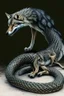 Placeholder: wolf with a snake instead of tail