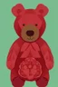 Placeholder: bear made of raspberries