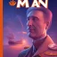 Placeholder: grand scam man with bigger plans, book cover illustration art