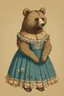 Placeholder: bear in dress