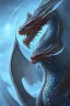 Placeholder: Blue eyes withe dragon