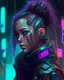 Placeholder: Girl cyberpunk is a thing of beauty