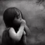 Placeholder: gray-scale, tears, small child, war, lost, dream