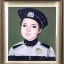 Placeholder: Police girl portrait