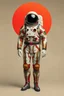 Placeholder: art nouveau style astronaut suit