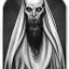 Placeholder: Picture of Cthulhu with white skin and a beard made of fleshy tentacles as a Russian Orthodox nosferatu vampire with yellow eyes and vampire fangs