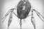 Placeholder: small, insect-like creature. It is about the size of a pea, and it has six legs and two antennae. The biot is made of a silvery metal, and it has a complex internal structure.