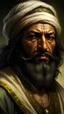 Placeholder: A Muslim man from the era of the Prophet’s companions, tall and strong in build. He was described as “the most powerful and most powerful of the Quraysh.” He had long black hair, black eyes, and a thick mustache.