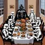 Placeholder: Darth Vader and Imperial Stormtroopers having Thanksgiving dinner