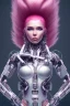 Placeholder: cyborg, pink hair,seven