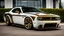 Placeholder: A (((BMW Dodge Challenger))) featuring a luxurious interior, advanced technologies, and a sleek body kit designed by MANSORY, exuding an air of sophistication and power