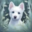 Placeholder: Holographic Spirit of the white furry puppies swamp