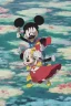 Placeholder: zombie mickey mouse hybrid, photorealism, movie screen capture, horror, sci-fi, retrofuturism,