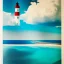 Placeholder: fullbody Drawing of 'beutiful beach, clouds, lighthouse,sunny day',intricate detail,andrea bonelli,Kilian Eng,Ohrai,evan lee,Aleksandr Sidelnikov,KyuYong Eom,three quarters frontal aerial view,toned colors,16k