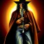 Placeholder: ultra detailed fullbody portrait of The Saint of Killers, extremely detailed digital painting, extremely detailed face,crystal clear eyes, in the style of Ken Kelley robert e howard and pablo oliveira and Keith Parkinson , mystical colors, perfectly centered image, perfect composition, rim light, beautiful lighting,8k, stunning scene, raytracing