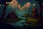 Placeholder: background for 2d game inspired slavic mythology