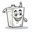 Placeholder: happy milk carton cartoon