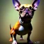 Placeholder: alien giraffe French bulldog super hero