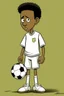 Placeholder: Nicholas Jackson Footballer, cartoon 2d