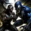 Placeholder: venom fighting spiderman