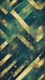 Placeholder: Hyper Realistic Green, Navy-Blue & Golden Abstract Retro Grunge-Pattern-Texture