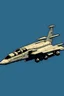 Placeholder: A F/A-18 but with a retro pixel art style