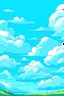 Placeholder: Image of sky with clouds , Cartoon Style, 9 :16 ratio picture should be