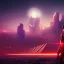 Placeholder: cyberpunk, landscape, GUITARS, cinematic, highly detailed, close up, 4k, deep colors, gold, fire, red, purple, dark, ethereal, utopia, apocalypse, from outer space