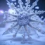 Placeholder:  octane render, 8k high detail, snowflake, macro photography