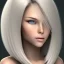 Placeholder:  beautiful, soft, smiling, straight blonde hair