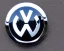 Placeholder: vw logo badge chrome futuristic