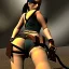 Placeholder: lust filled lara croft eyeing me