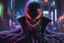 Placeholder: symbiote in 8k 80s anime drawing, joker model, neon lights, intricate details, highly detailed, high details, detailed portrait, masterpiece,ultra detailed, ultra quality