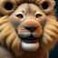 Placeholder: pixar art style of cute fat baby lion in natural environment, monotone color, full body, by mobeius, au naturel, hyper detailed, digital art, trending in artstation, cinematic lighting, studio quality, smooth render, unreal engine 5 rendered, octane rendered, art style by klimt and nixeu and ian sprigger and wlop and krenz cushart