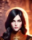 Placeholder: female, cleric, attractive, fantasy, portrait, dramatic lighting, perfect features sharp focus, low key lighting, centered in frame, cleric costume