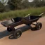 Placeholder: Wheelbarrow with rocket engines