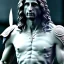 Placeholder: White Sculpture aragorn, full body, greek sculpture style, full body, fresco background, hyper realistic, 8k,