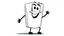 Placeholder: cartoon milk carton dancing