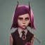 Placeholder: Portrait of an adorable witch kid by Nick Harris