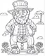 Placeholder: big St. Patrick s day Kids coloring pages