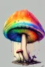 Placeholder: Mushroom rainbow colored sketch